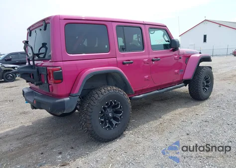 2022 Jeep Wrangler 4Xe Unlimited Rubicon 4X4 from USA, damaged, VIN 1C4JJXR69NW125567
